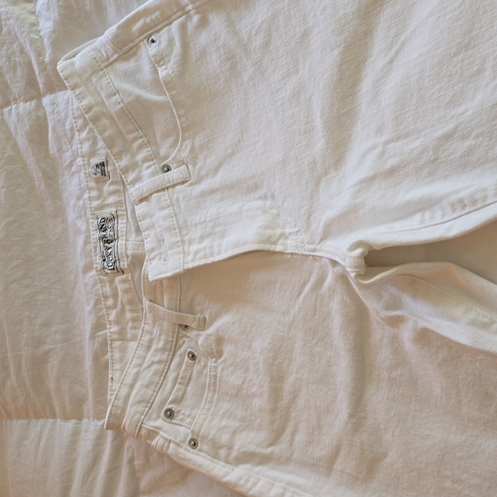 Lucky Straight White Denim Jeans NWOT